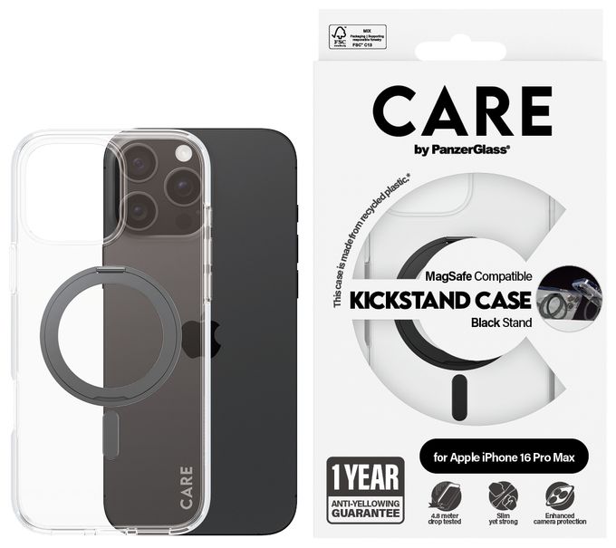 Cover für Apple Apple - iPhone 16 Pro Max  1324 Feature Case (Schwarz) 