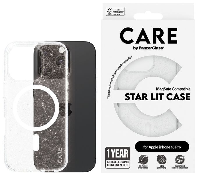 Cover für Apple Apple - iPhone 16 Pro  1342 Flagship Case (Transparent) 