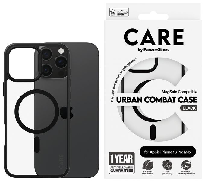 Cover für Apple Apple - iPhone 16 Pro Max  1360 Flagship Case (Schwarz) 