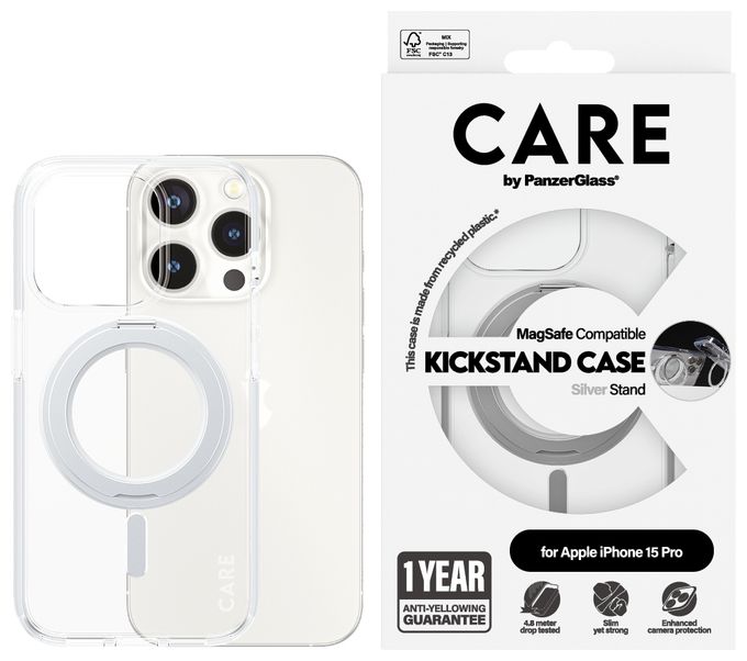 Cover für Apple Apple - iPhone 15 Pro  1414 Feature Case (Transparent) 