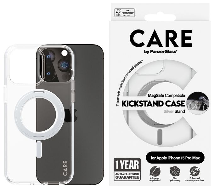 Cover für Apple Apple - iPhone 15 Pro Max  1415 Feature Case (Transparent) 