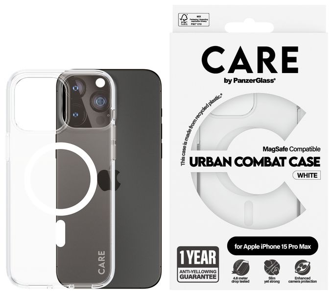 Cover für Apple Apple - iPhone 15 Pro Max  1420 Flagship Case (Transparent) 