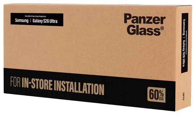 Klare Bildschirmschutzfolie Polyethylenterephthalat, Silikon für  Samsung Samsung - Galaxy S26 Ultra Kratzresistent, Schockresistent 34693 
