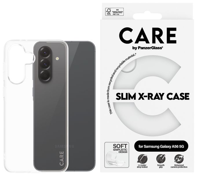 Cover für Samsung Samsung - Galaxy A56 5G  383380 Care Case (Transparent) 