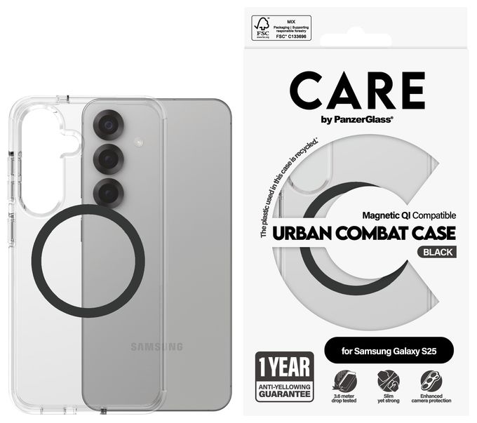 Cover für Samsung Samsung - Galaxy S25  38388 Flagship Case (Transparent) 