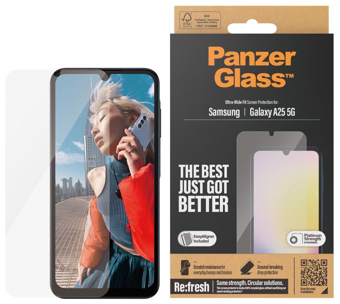 Klare Bildschirmschutzfolie Kunststoff für  Samsung Samsung - Galaxy new A24 5G Kratzresistent, Schockresistent 7335 