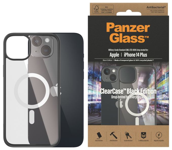 Cover für Apple Apple - iPhone 14 Plus  ClearCase MagSafe (Transparent) 