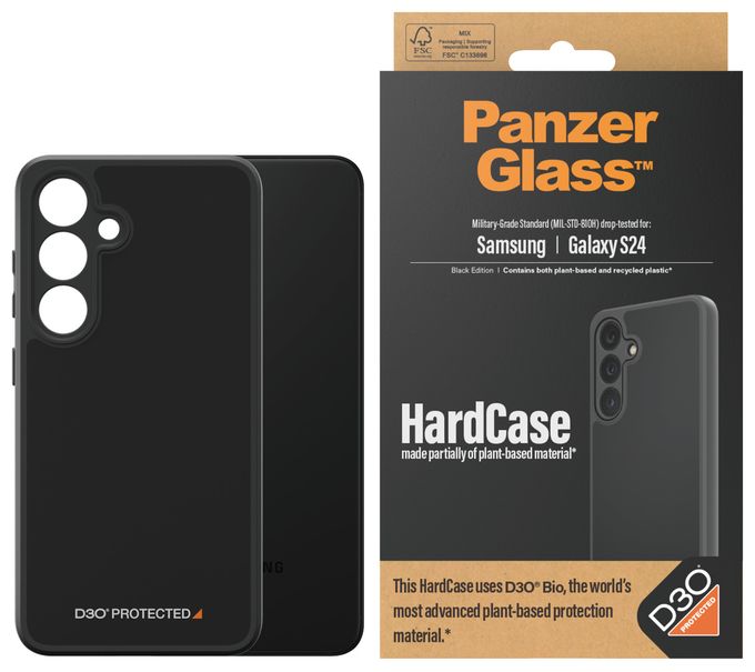 Cover für Samsung Samsung - Galaxy S24  HardCase (Schwarz) 