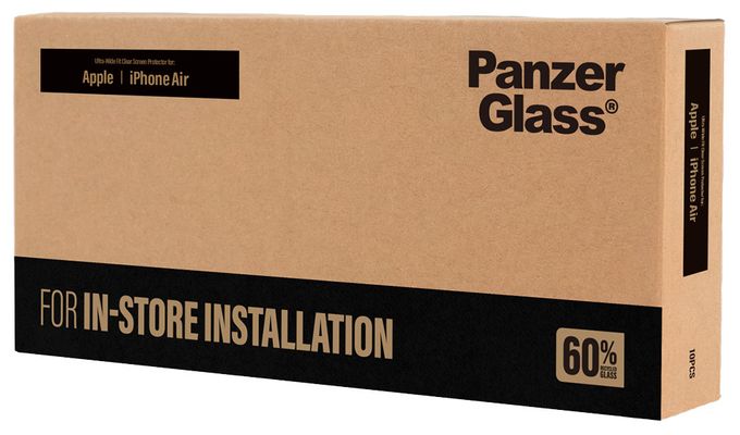 PanzerGlass® Displayschutz iPhone Air | Ultra-Wide Fit für FASTFIT Installationsmaschine | 10 pcs 