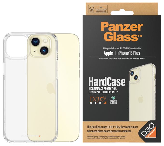 PanzerGlass® HardCase mit D3O iPhone 15 Plus 