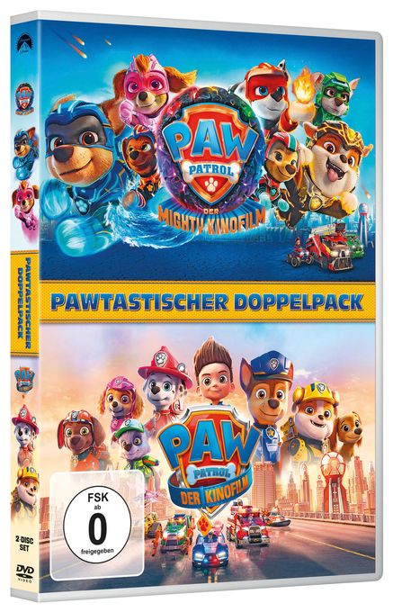 PAW Patrol: Der Mighty Kinofilm & PAW Patrol: Der Kinofilm (DVD) 