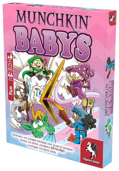 Kartenspiel bis zu 6 Spielern ab 12 Jahr(e) 17031G Munchkin Babys 