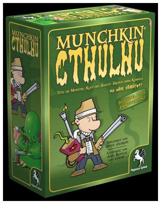 Brettspiel-Erweiterung bis zu 6 Spielern ab 12 Jahr(e) 17189G Munchkin Cthulhu 1+2 