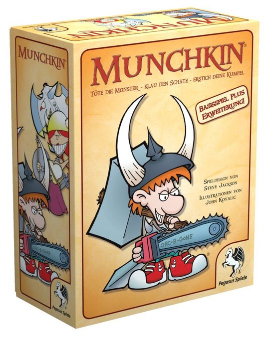 Brettspiel bis zu 6 Spielern ab 12 Jahr(e) 17222G Munchkin 1+2 