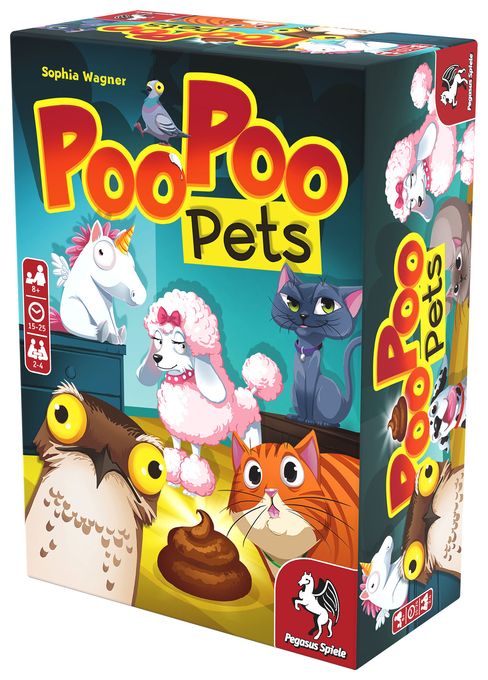 Brettspiel-Erweiterung bis zu 4 Spielern ab 8 Jahr(e) 18338G Poo Poo Pets 