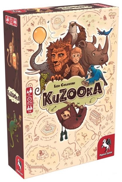 Brettspiel bis zu 6 Spielern ab 8 Jahr(e) 51230G KuZOOka 