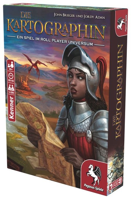 Brettspiel bis zu 100 Spielern ab 10 Jahr(e) 51311G Die Kartographin 