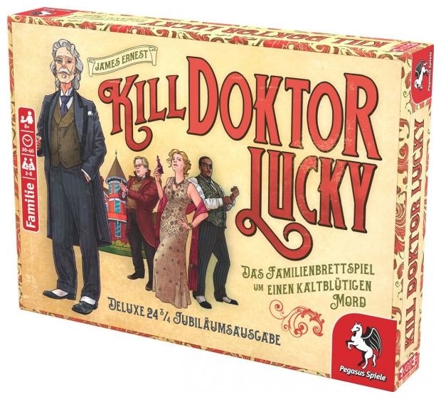 Brettspiel bis zu 8 Spielern ab 8 Jahr(e) 51797G Kill Doktor Lucky 