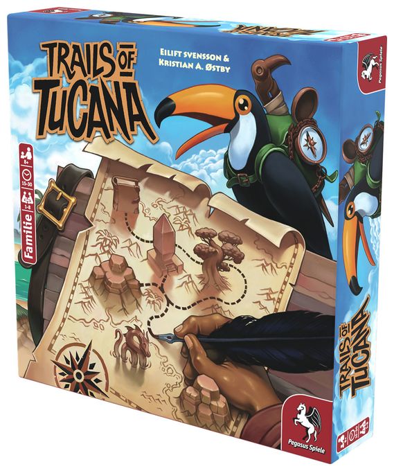Kartenspiel bis zu 8 Spielern ab 8 Jahr(e) 53150G Trails of Tucana 