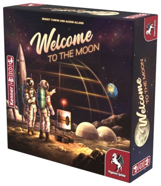 Brettspiel bis zu 6 Spielern ab 10 Jahr(e) 53153G Welcome to the Moon 