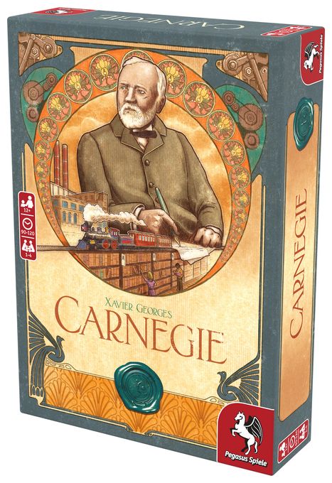 Brettspiel bis zu 4 Spielern ab 12 Jahr(e) 57007G Carnegie 