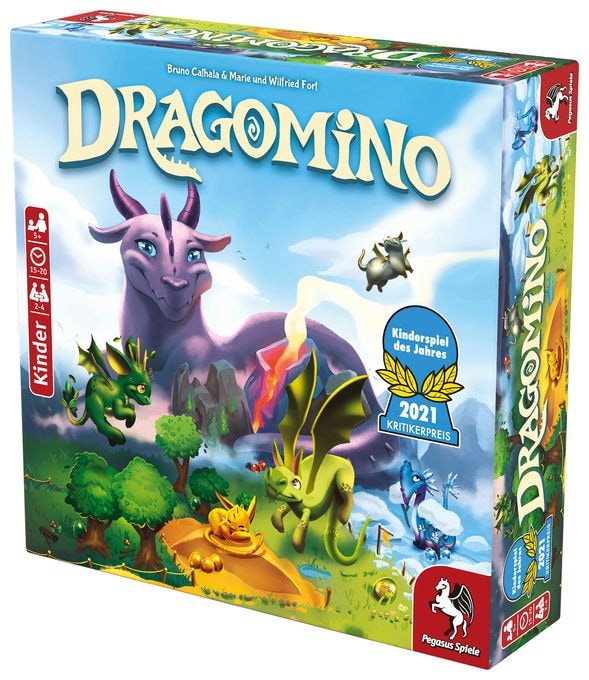 Brettspiel bis zu 4 Spielern ab 5 Jahr(e) 57111G Dragomino 