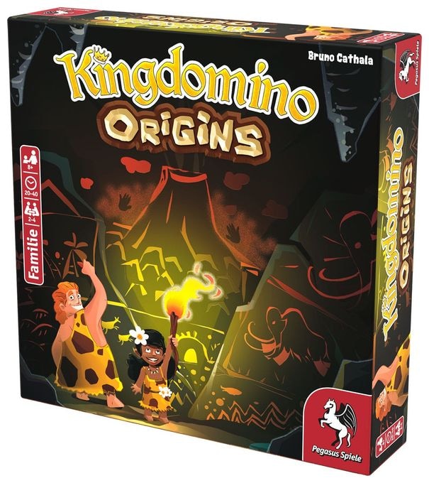 Brettspiel bis zu 4 Spielern ab 8 Jahr(e) 57113G Kingdomino Origins 