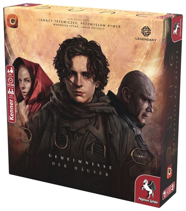 Brettspiel bis zu 4 Spielern ab 14 Jahr(e) 57516G Dune – Geheimnisse der Häuser 
