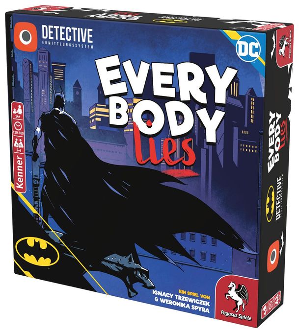 Brettspiel bis zu 4 Spielern ab 14 Jahr(e) 57518G Batman - Everybody Lies 