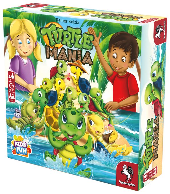 Brettspiel bis zu 4 Spielern ab 5 Jahr(e) 65500G Turtle Mania 