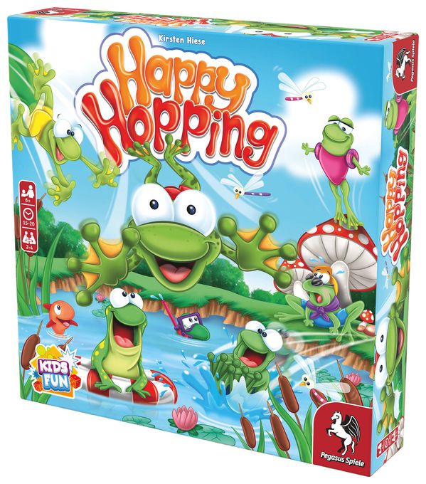 Brettspiel bis zu 4 Spielern ab 6 Jahr(e) 65503G Happy Hopping 