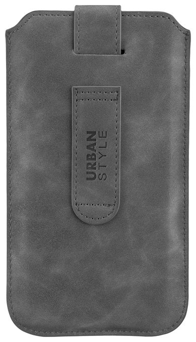 Beuteltasche für Jede Marke Apple iPhone 6 Plus/ Samsung N910 Galaxy Note 4  17314 (Grau) 