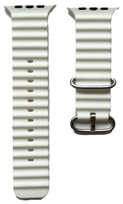 Armband Apple Watch 41/40mm (Series 4 - 10)/ 38mm (Series 1 - 3  21378 (Weiß) 