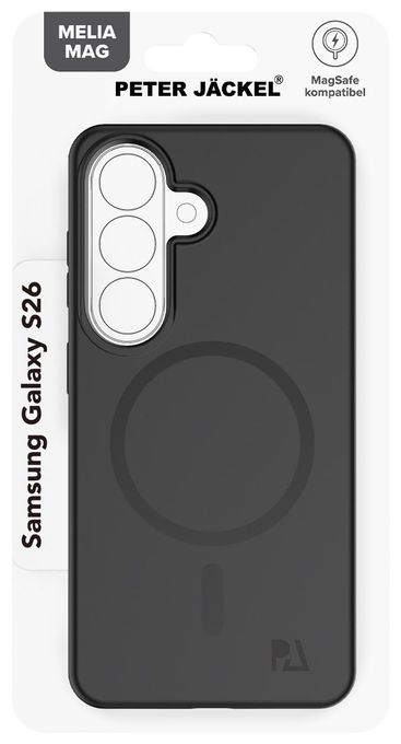 Cover für Samsung S26  23095 Back Cover Melia Mag (Schwarz) 