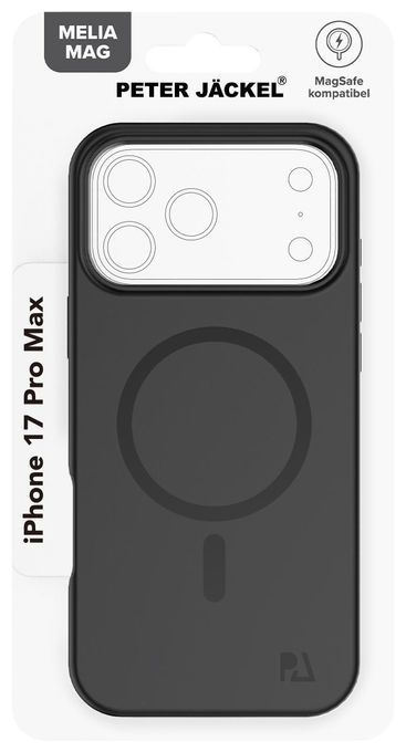 Cover für Apple iPhone 17 Pro Max  23099 Back Cover Melia Mag (Schwarz) 