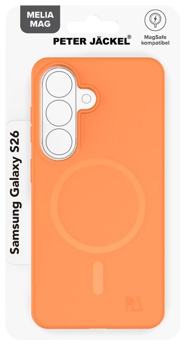 Cover für Samsung S26  23109 Back Cover Melia Mag (Orange) 