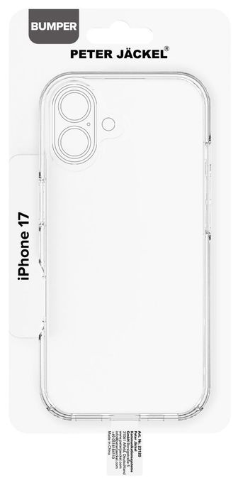 Cover für Apple iPhone 17  23120 Bumper (Transparent) 
