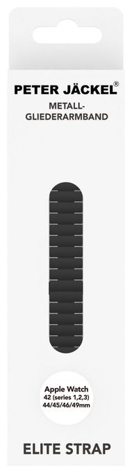 Armband Apple Watch 42 (1/ 2/ 3)/ 44/ 45/ 46/ 49mm  23127 (Schwarz) 