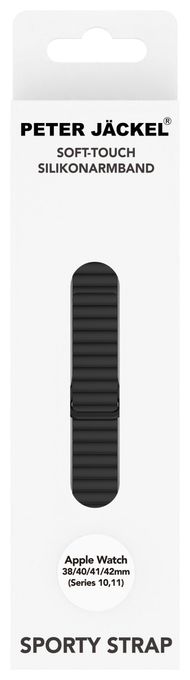 Armband Apple Watch 38/ 40/ 41/ 42mm (10/ 11)  23132 (Schwarz) 