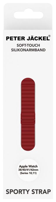 Armband Apple Watch 38/ 40/ 41/ 42mm (10/ 11)  23133 (Bordeaux) 
