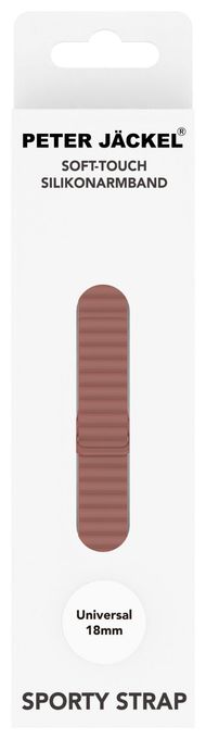 Armband 18 mm Universal  23138 (Farbe Cognac) 