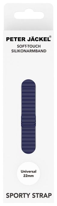 Armband 22 mm Universal  23148 (Dunkelblau) 