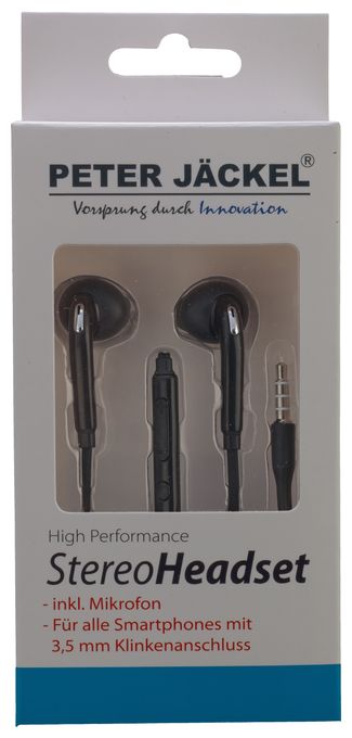 In-Ear Kopfhörer Kabelgebunden  Sound Pro (Schwarz) 