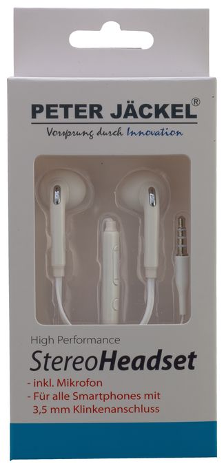 In-Ear Kopfhörer Kabelgebunden  Sound Pro (Weiß) 