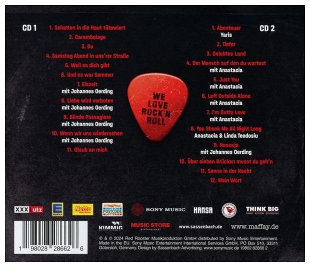 Peter Maffay - We Love Rock'n'Roll (Leipzig-Live-2024) 2CD 