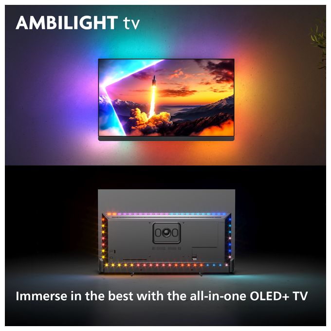 OLED 139,7 cm (55 Zoll) Fernseher 4K Ultra HD VESA 300 x 300 mm  55OLED910/12 (Metallisch) 