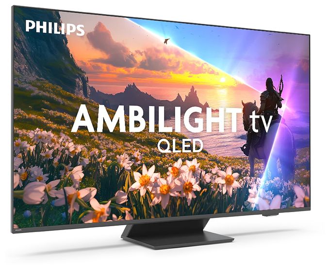 QLED 139,7 cm (55 Zoll) Fernseher 4K Ultra HD VESA 200 x 300 mm  55PUS8600/12 (Grau) 
