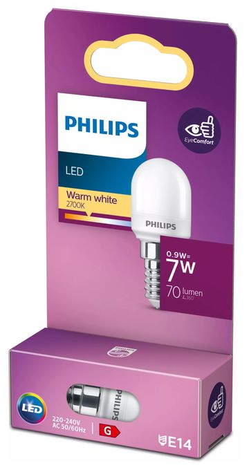 LED Lampe Lüsterkolben E14 EEK: G 70 lm Warmweiß (2700K) entspricht 7 W 8718699771690 