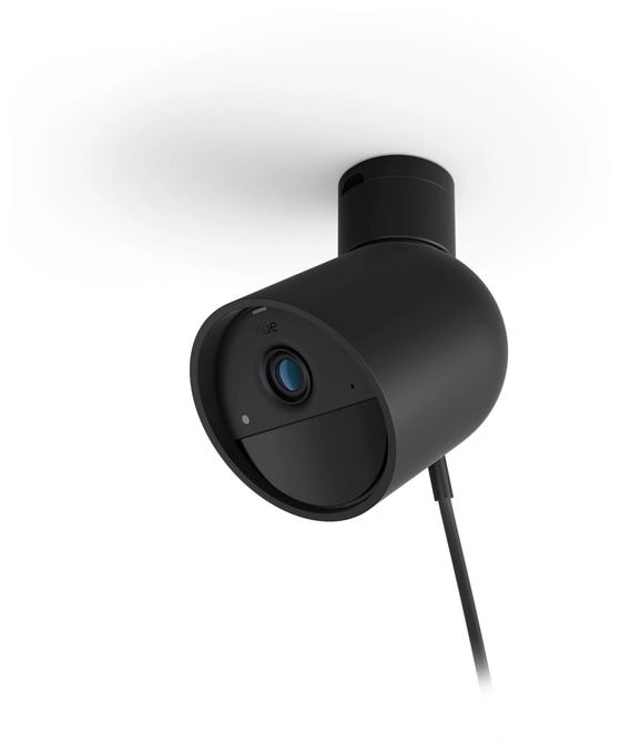 1920 x 1080 Pixel IP-Sicherheitskamera IP20, IP65 Innen & Außen Nachtsicht  Hue Secure Kamera (Schwarz) 