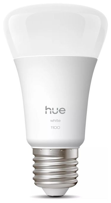 LED Intelligentes Leuchtmittel Weiches Weiß Hue White A60 E27 – 1100 lm 